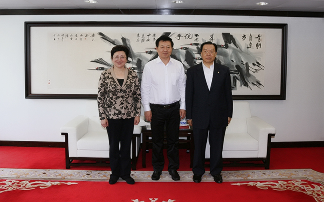 国资委副主任王文斌到集团调研（图）