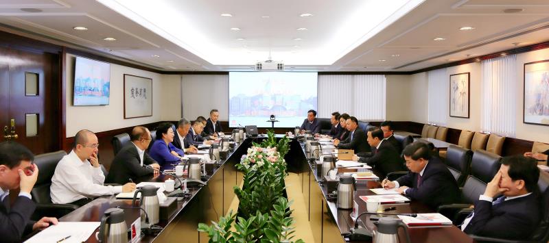 姜岩总经理会见湖南省人民政府省长许达哲一行并出席2017湖南（香港）投资贸易洽谈周活动