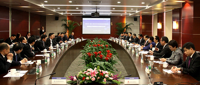 集團和中國交通建設股份有限公司簽訂戰略合作框架協議（圖）