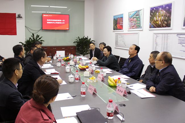 集團董事總經理姜岩和集團外部董事赴蘇浙地區項目考察調研（圖）