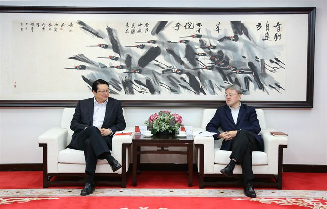 集團與中國船舶重工集團簽署全面戰略合作協議（圖）