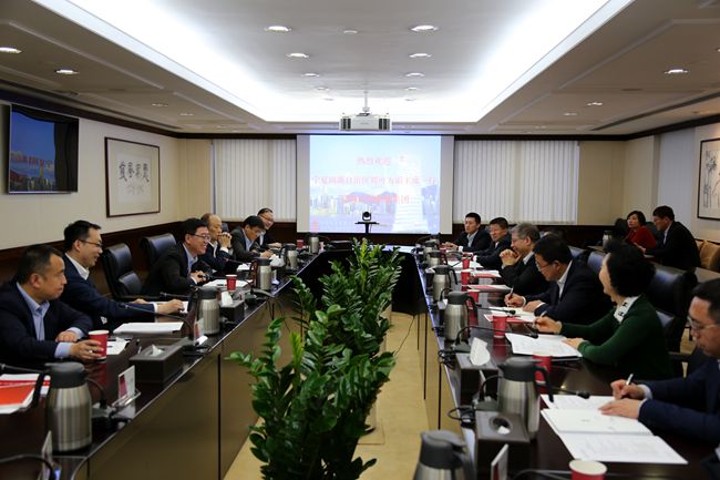 集團杜江總經理會見寧夏回族自治區副主席劉可為一行