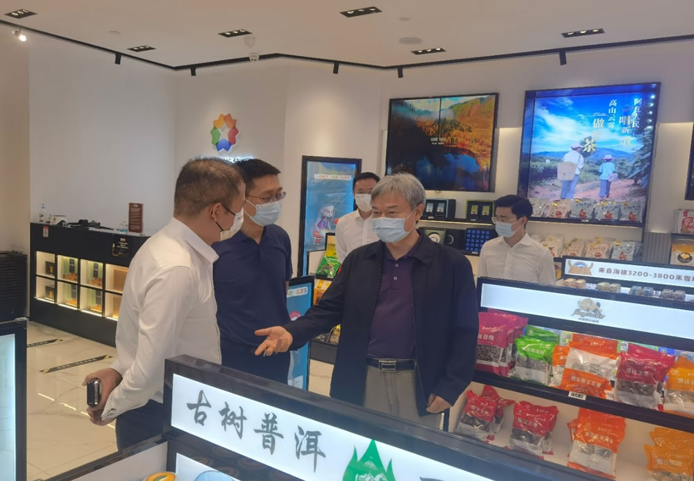 集团吕友清副书记赴中旅免税三亚店党委 开展党建工作调研考察